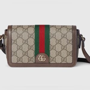 Supreme Canvas Crossbody with Green and Red Web, New